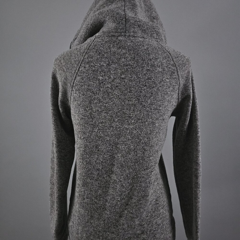 AMERICAN EAGLE OUTFITTERS zip-up HOODED JACKET grey POLYESTER - Picture 6 of 9